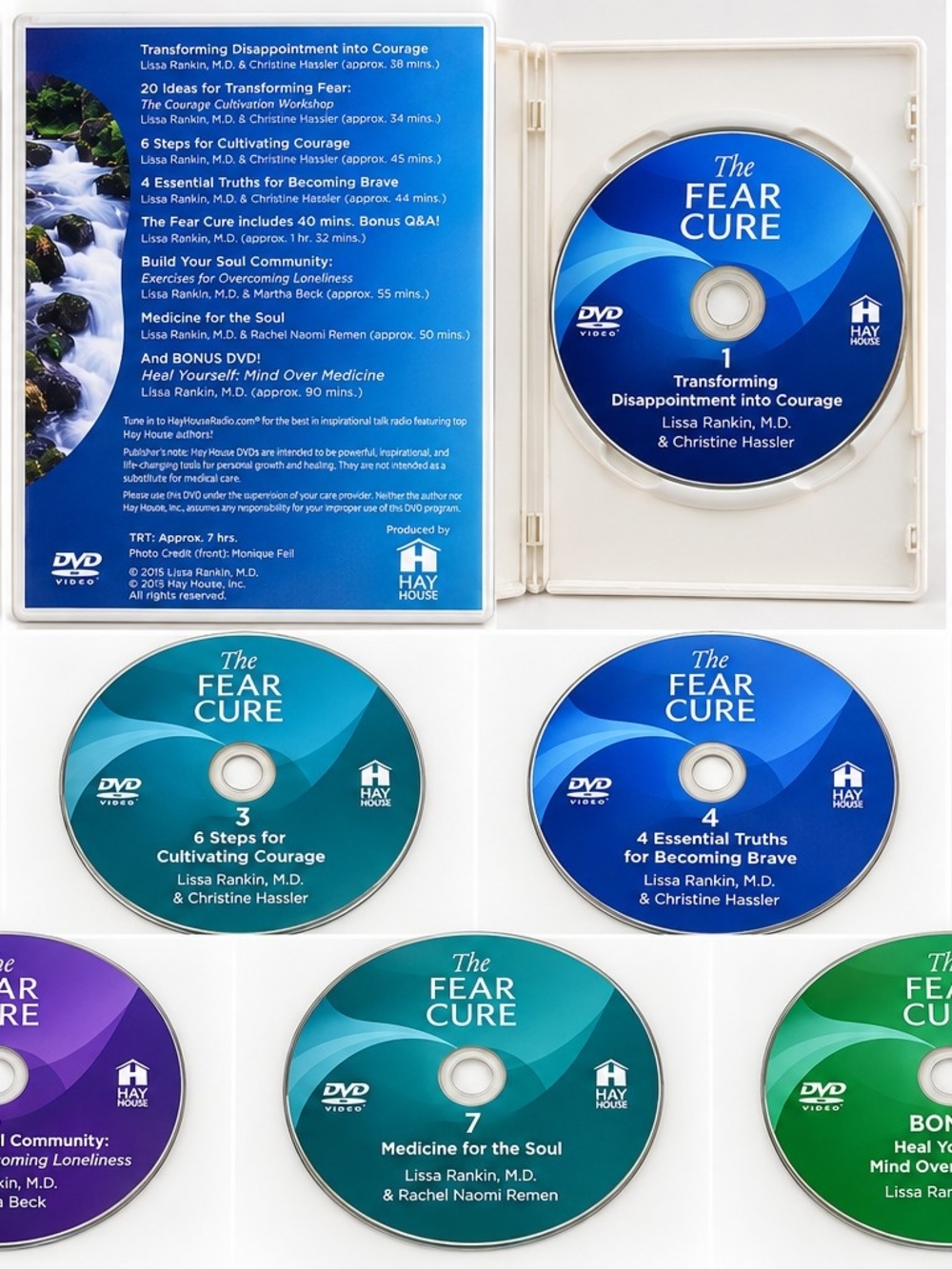 The Fear Cure Freedom From Fear 8-DVD Library Lissa Rankin Hay House